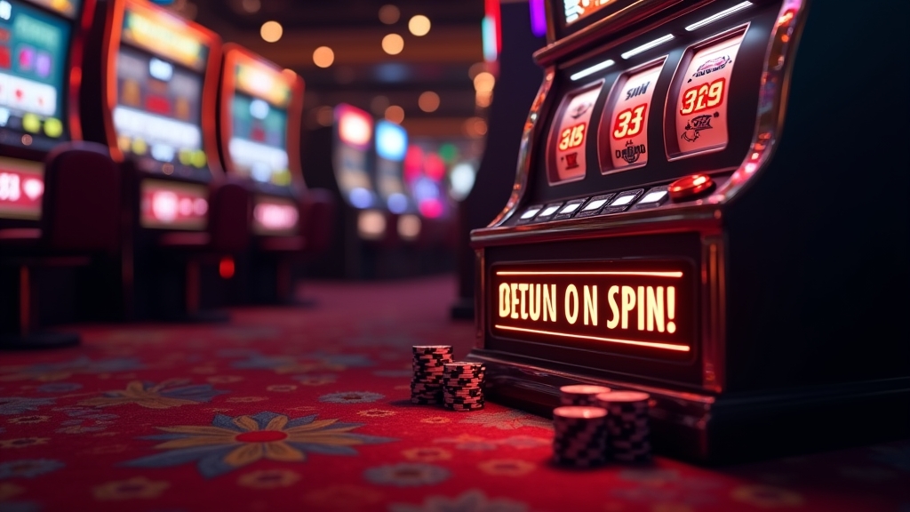 Casino-Bonus mit Einsatzlimits an einem Slot